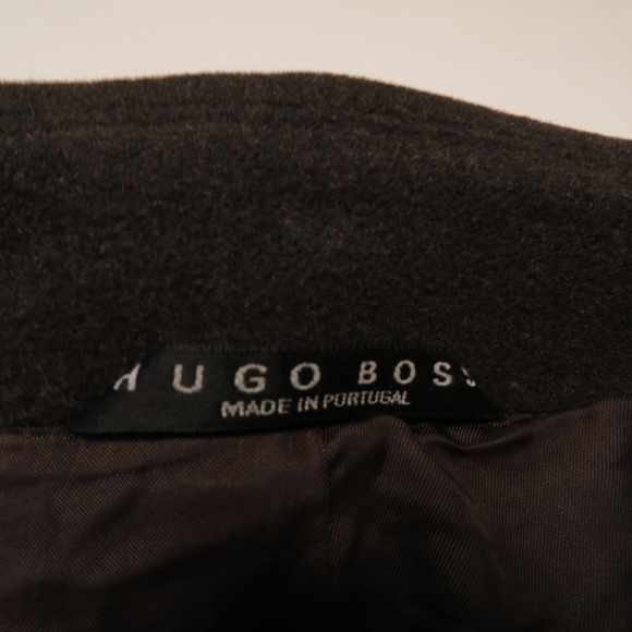 Hugo Boss Black Classic Trench Over Coat Jacket - Picture 3 of 8